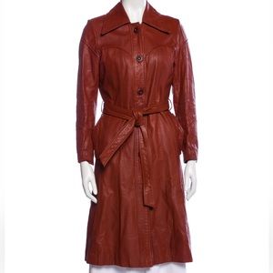Casablanca leather trench